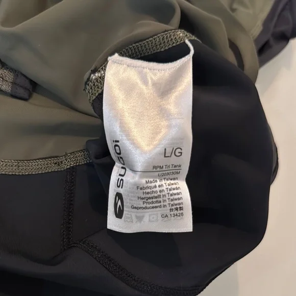 SUGOI Men's RPM Tri Tank Rash Guard - L - Picture 8 of 11